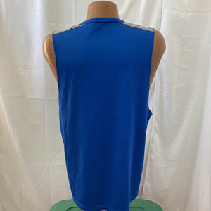 Las Vegas Wet Republic Employee Blue Sleeveless Swim shirt Small mgm grand pool