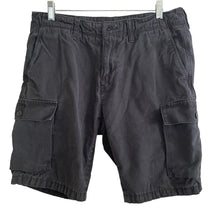 Load image into Gallery viewer, Lucky Brand Cargo Shorts Mens 31 Black Stretch