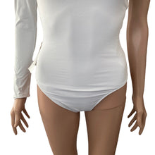 Load image into Gallery viewer, Bardot Bodysuit Womens Small Londyn Cut Out Stretch Orchid White New