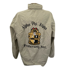 Load image into Gallery viewer, Vintage 90s Alpha Pi Alpha Fraternity Inc Jacket IMEH-OSEI ZB SPR 98 #2 Vtg XL