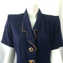 Load image into Gallery viewer, Prophecy By Sag Harbor Womens Vintage 80s Career Blouse Size 6