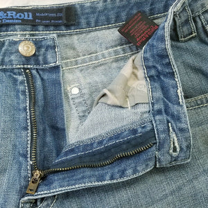 Rock & Roll Cowboy Jeans Canon Straight Mens Size 34 x 34