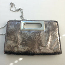 Load image into Gallery viewer, Guess Womens Metallic Clutch and Shoulder Bag Small Medium ME260728