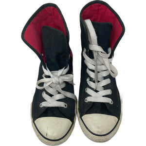 Converse Allstar Chuck Taylor High Tops Red Black Unisex Youth Size 3