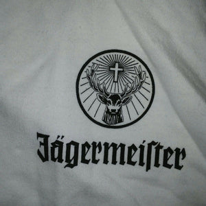 Jägermeister "Shots Happen" Womens White Tshirt Medium Large