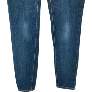 Old Navy Jeans Rockstar Super Skinny High Rise Womens Dark Wash Size 2