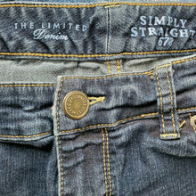 Load image into Gallery viewer, The Limited  Simply Straight 678 Womens Dark Wash Blue Jeans 8