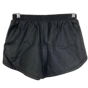 XXI shorts faux leather Womens small Black Short Shorts Stretch