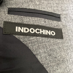 Indochino Blazer Mens Gray 100% Wool Size 50 Regular Newbury New