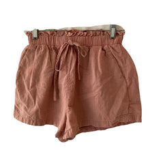 Load image into Gallery viewer, Shein Shorts Mauve Paper Bag Waist Womens Size Small