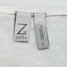 Load image into Gallery viewer, Z By Zella Tshirt Womens White Pullover Womens Size Large