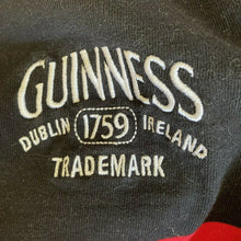 Load image into Gallery viewer, Guinness Beer Merch Embroidered authentic rugby polo shirt adult L stitched