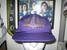 Load image into Gallery viewer, VINTAGE 90S MAIN STREET BASEBALL HAT CAP LAS VEGAS CASINO VTG BREWERY PURPLE