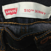 Load image into Gallery viewer, Levis 510 Dark Wash Skinny Jeans Size 18 Regular 29x29