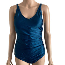 Load image into Gallery viewer, Speedo Swimsuit Womens Size 12 Blue Stretch One Piece