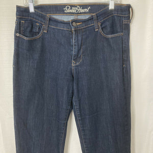 Old Navy The Sweatheart Womens Dark Wash blue Jeans 8 Long