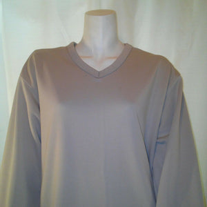 Guess Vintage 1990's Womens Beige Polyester Blouse Size Medium