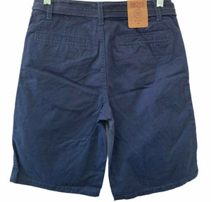 Smiths American Shorts Bermuda Boys Size 16 Navy Blue