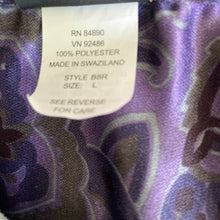 Load image into Gallery viewer, Salon Studio Shirts Purple Button Down Womens Size Large