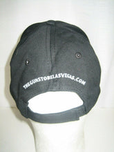 Load image into Gallery viewer, the gun store las vegas baseball hat cap adult one size black silver