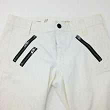 Load image into Gallery viewer, Khakis by Gap Super Skinny Low Rise White Denim Jeans 00