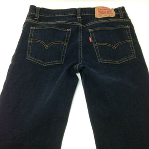 Levis 510 Dark Wash Skinny Jeans Size 18 Regular 29x29