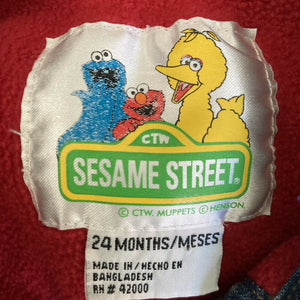 Sesame Street Child’s Blue Denim Trucker Jacket 24 Months