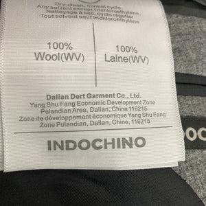 Indochino Blazer Mens Gray 100% Wool Size 50 Regular Newbury New