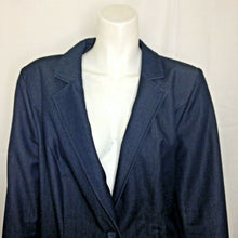 Load image into Gallery viewer, Lane Bryant Womens Plus Sized Black 2 Button Blazer Size 16