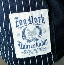 Load image into Gallery viewer, Zoo York Unbreakable Boys Navy Blue White Pin Striped Sleeveless Top Med 12 14