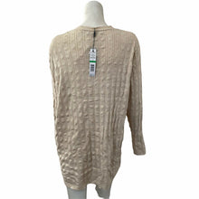 Load image into Gallery viewer, Joseph A Sweater Long Cardigan Oatmeal Heather Beige Womens Size Large