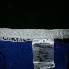 Load image into Gallery viewer, Calvin Klein Childs Black and Blue Hoodie 24 Month