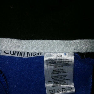 Calvin Klein Childs Black and Blue Hoodie 24 Month