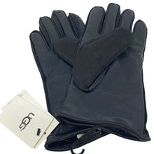 Load image into Gallery viewer, UGG Gloves Leather Black Wrangell Glove Conductive Mens Size Medium