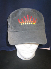 Load image into Gallery viewer, BUDWEISER PAINTERS HAT CAP BY KACHA GUAM BEER ADULT SIZE 61CM BUD LIGHT