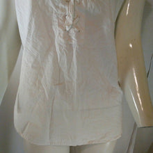 Load image into Gallery viewer, J Crew Womens White Lace Front Short Sleeve Casual Blouse Size 4