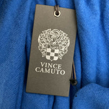 Load image into Gallery viewer, Vince Camuto Sweater Womens Small Royal Blue Long Sleeve Snap Buttons