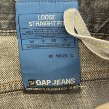 Load image into Gallery viewer, Gap 1969 Jeans Mens Loose Straight Fit Size 32 30