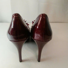 Load image into Gallery viewer, Carlos Santana Cupcake Ruby Red Patent Leather Open Toe Womens Heels Size 7.5