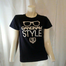 Load image into Gallery viewer, Gangnam Style Youth Black Tshirt with Sunglasses Medium
