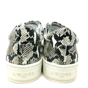 J Slides Hilton Platform Snakeskin Print Sneakers