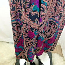 Load image into Gallery viewer, Talbots Womens Multicolored Floral Vintage Culottes Size 6