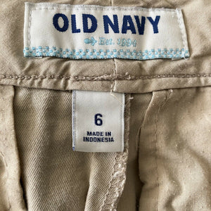 Old Navy Shorts Khakis Womens Size 6