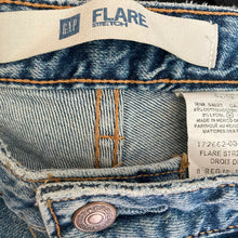 Load image into Gallery viewer, Gap Jeans Flare Straight Light Wash Womens Size 8 Regular