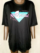 Load image into Gallery viewer, retro 80s unlv neon black Rebels Football Findlay Toyota Las Vegas shirt XL NCAA