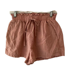 Load image into Gallery viewer, Shein Shorts Mauve Paper Bag Waist Womens Size Small