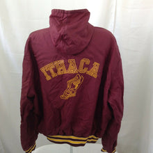 Load image into Gallery viewer, Ithaca college staff nylon pullover vintage staff jacket xxxl 3xl vtg ncaa 80s