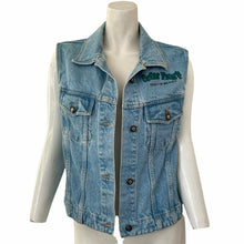 Load image into Gallery viewer, vintage 80s 90s Senor Frogs Cancun Mexico Denim Sleeveless Jean Jacket Vest XL