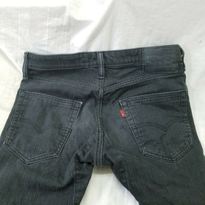 Levi's 511 Jeans Mens Size 31 x 32 Black Denim