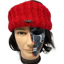 Load image into Gallery viewer, Nautica Cable Knit Headband Red One Size